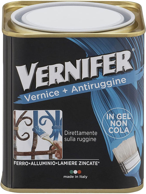 Smalto Vernifer Nero Satinato Ml 750