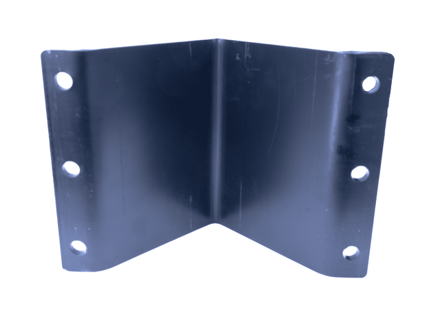 Staffa superiore supporto frangizolle per tubolare 100x100mm