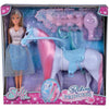 Simba - Steffi Love Princess and Horse - Bambola modello 29cm - Abito + Tiara - Accessori per parrucchieri inclusi