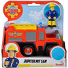 Mini veicolo Sam il pompiere - SILVERTORN - Camion Jupiter - Figura articolata inclusa - Dai 3 anni