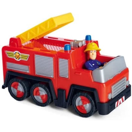 Mini veicolo Sam il pompiere - SILVERTORN - Camion Jupiter - Figura articolata inclusa - Dai 3 anni