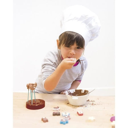 Smoby Chef Chocolat Factory - Laboratorio del cioccolato + Ricettario - Laboratorio di cucina - Tanti stampi e accessori - Dai 5 anni