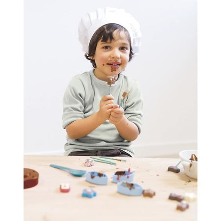 Smoby Chef Chocolat Factory - Laboratorio del cioccolato + Ricettario - Laboratorio di cucina - Tanti stampi e accessori - Dai 5 anni