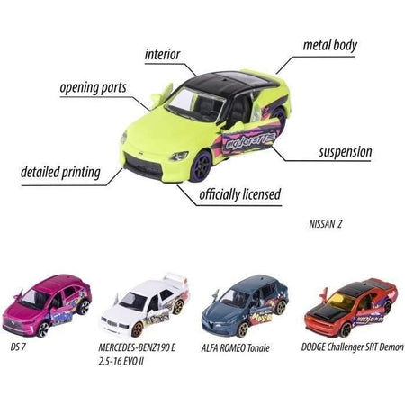 MAJORETTE - Confezione regalo - Confezione regalo SL 11 5 pezzi - Veicoli da collezione