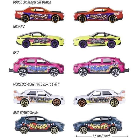 MAJORETTE - Confezione regalo - Confezione regalo SL 11 5 pezzi - Veicoli da collezione