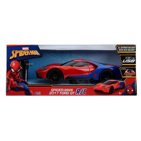 Coche radiocontrol Ford GT Spiderman 1/16 - Simba Dickie Group