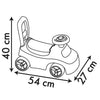 Smoby - Trasportino auto 2 in 1 - Spidey - Box sottosella + clacson - A partire da 10 mesi - Prodotto in Francia