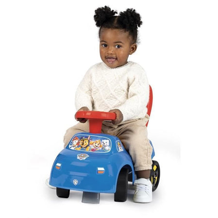 Smoby - Trasportino auto 2 in 1 - Paw Patrol - Scatola sottosella + clacson - A partire da 10 mesi - Prodotto in Francia