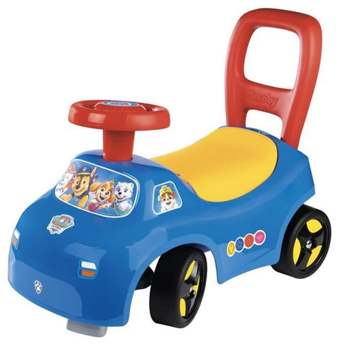 Smoby - Trasportino auto 2 in 1 - Paw Patrol - Scatola sottosella + clacson - A partire da 10 mesi - Prodotto in Francia