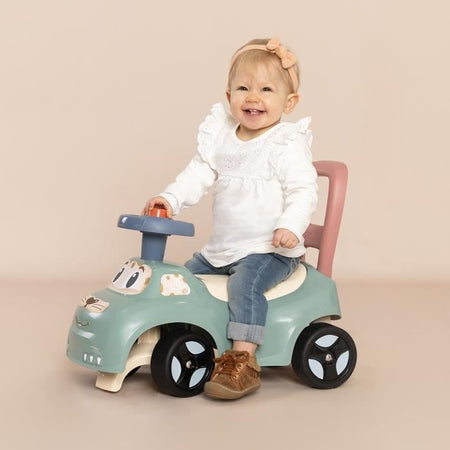 Little Smoby - Baule da auto - Scatola sottosella + sedile - Clacson - Dai 10 anni - Prodotto in Francia