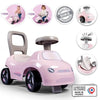 Smoby - Marsupio 2 in 1 - Auto Pink - Box sottosella + clacson - A partire da 10 mesi - Prodotto in Francia