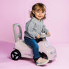 Smoby - Marsupio 2 in 1 - Auto Pink - Box sottosella + clacson - A partire da 10 mesi - Prodotto in Francia