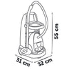 SMOBY - Carrello per la casa Rowenta + Aspirapolvere - da 3 anni