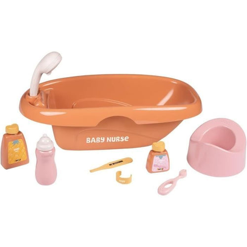 SMOBY - Baby Nurse - Set vasca da bagno e accessori - dai 3 anni