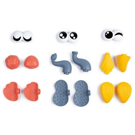 Little Smoby - Cubo attività Badaboum - Creazione di animali divertenti - Prodotto in Francia