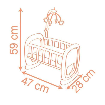 SMOBY - BN Culla con sbarre - da 18 mesi