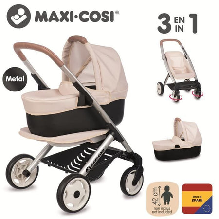 Passeggino+carrozzina SMOBY Maxi-Cosi Beige per 3 anni
