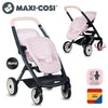 SMOBY - Passeggino gemellare Maxi-Cosi Rosa - dai 3 anni