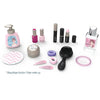 Smoby - My beauty studio - Toilette da tavolo con specchio inclinabile e rimovibile - 15 accessori per ciuccio - Prodotto in Francia