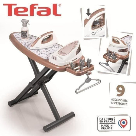 SMOBY - Asse da stiro Tefal + Centrale - da 3 anni