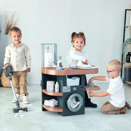 SMOBY - Rowenta Wash&Clean Bucato - 3 anni