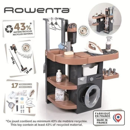 SMOBY - Rowenta Wash&Clean Bucato - 3 anni