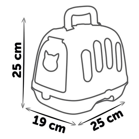 Smoby - Valigia veterinaria - 1 peluche panda e tanti accessori - Prodotto 2 in 1: Gabbia da trasporto - Produzione francese