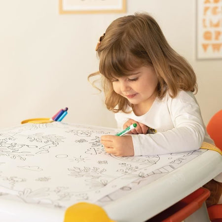 Smoby - Ricarica pagine da colorare per il tavolo creativo dei bambini - 10 fogli da colorare