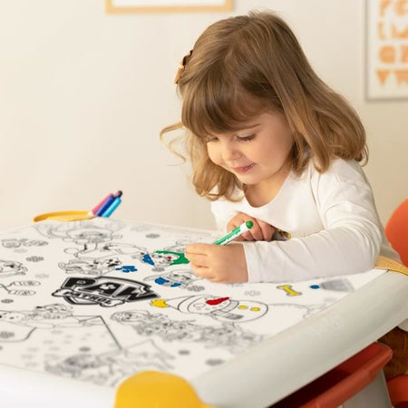 Smoby - Ricarica pagine da colorare per il tavolo creativo dei bambini - 10 fogli da colorare Paw Patrol