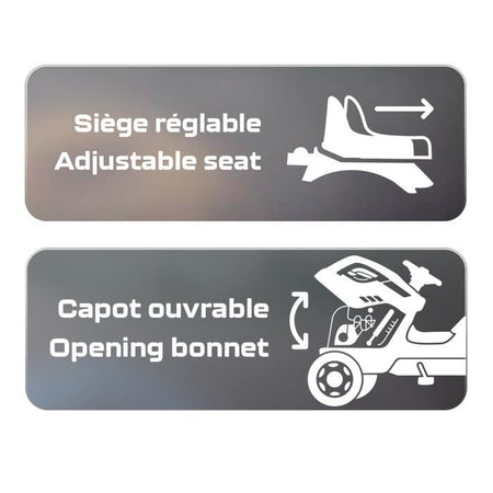 Smoby Farmer XL Pedal Tractor + Trailer - Green