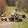 Trattore a pedale Smoby Max Builder + Trailer + Pelleter + Shovel - Orange
