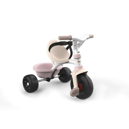 Triciclo infantil evolutivo SMOBY Be Fun - Estructura metálica - Rosa