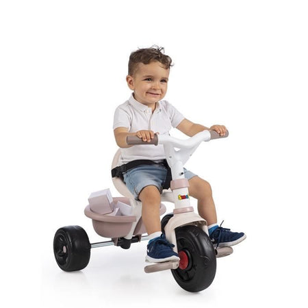 Triciclo infantil evolutivo SMOBY Be Fun - Estructura metálica - Rosa