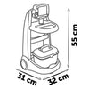 CARRELLO MEDICO ELETTRONICO