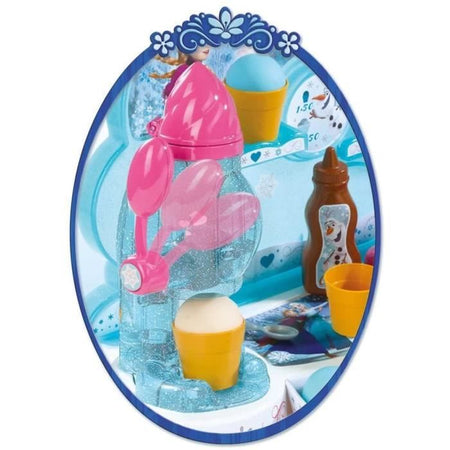 Smoby - Frozen - Gelateria - Registratore di cassa per bambini - 22 accessori + 1 personaggio di Olaf