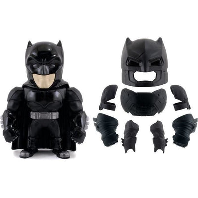 JAVA - Statuetta Batman in metallo + armatura da creare e personalizzare - 15 cm