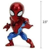 Jada - Statuetta Marvel - Set 4 pezzi Spiderman - Metallo - 6 cm - Da 8 anni in su