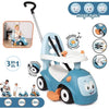 Smoby - Maestro Balade Bleu Ride-On - Per Bambini Da 6 Mesi - Aggiornabile - Ruote Silenzioso - Clacson