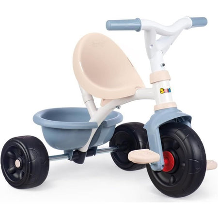 Los nios evolutivos de triciclo smoby sean divertidos - estructura de metal - azul