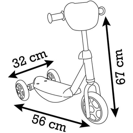 SMOBY - Monopattino Stitch 3R
