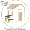 Smoby Life - Tavolo da picnic adattabile alle casette Smoby - 2 panche