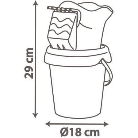 SMOBY - Annaffiatoio Frozen Bucket MM riempito
