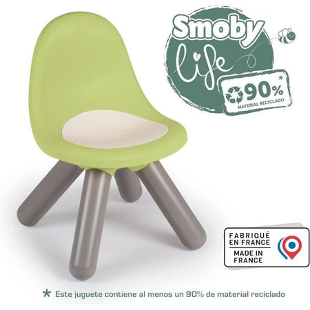 SMOBY - Sedia SMOBY Life Kid verde