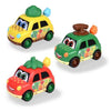 Dickie - ABC Fruit Friends 3 modelli - Funzioni sonore e accessori - Dai 12 mesi