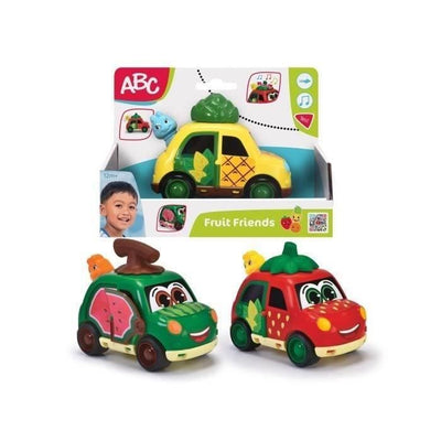 Dickie - ABC Fruit Friends 3 modelli - Funzioni sonore e accessori - Dai 12 mesi