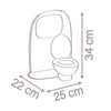 Smoby - Baby Nurse - Lavandino e WC