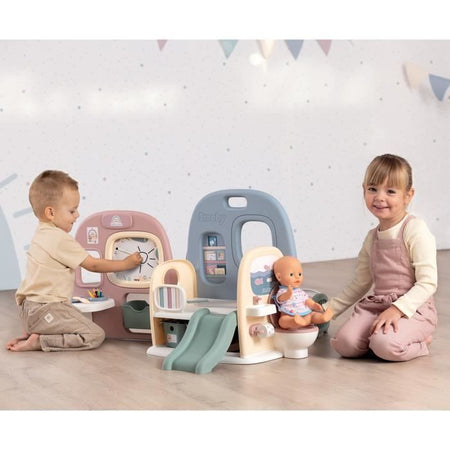 Smoby - Baby Care - Cameretta 5 Spazi + 27 Accessori