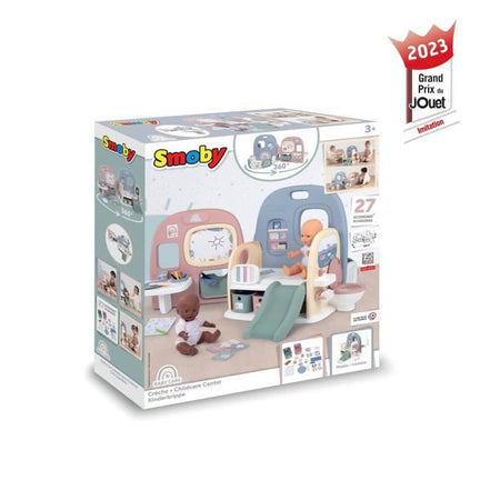 Smoby - Baby Care - Cameretta 5 Spazi + 27 Accessori