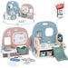 Smoby - Baby Care - Cameretta 5 Spazi + 27 Accessori