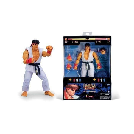 Jada - Street Fighters - RYU - Figura articolata da 15 cm - 8 anni